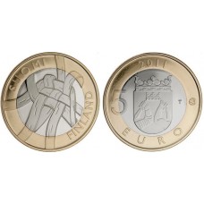 Finland 5 euro 2011 'Historische Provincies 6 - Karelie' Unc